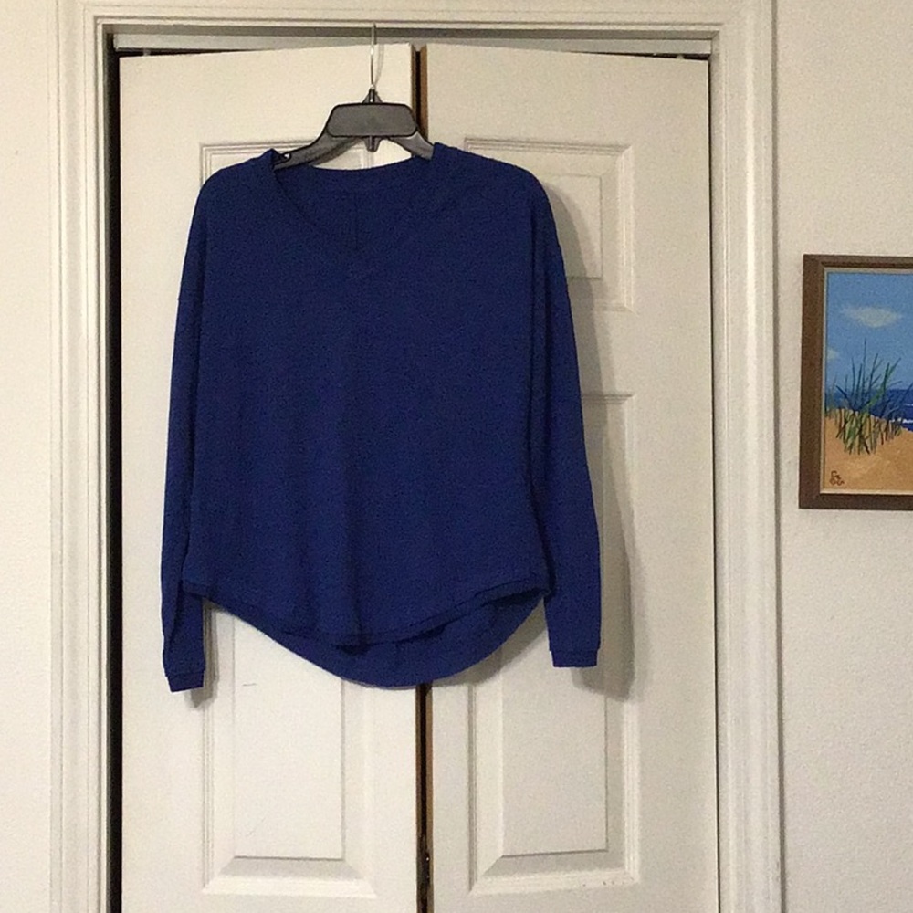 Gorgeous blue top.
